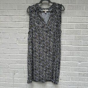 Michael Michael Kors Snakeskin Print Sleeveless Dress Size 2X